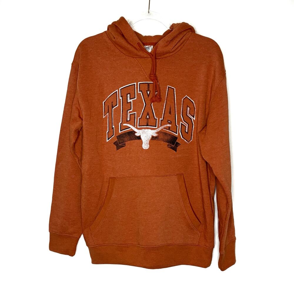 Texas Longhorns Rivalry Threads Orange Hoodie NWOT Mens Medium